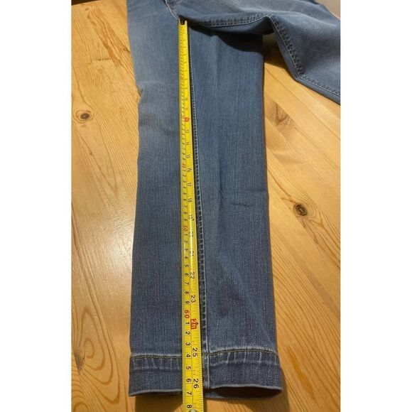 Talbots Womens Jeans Flawless Five-Pocket Slim Ankle Curvy Light Wash Size 10 - Picture 3 of 10